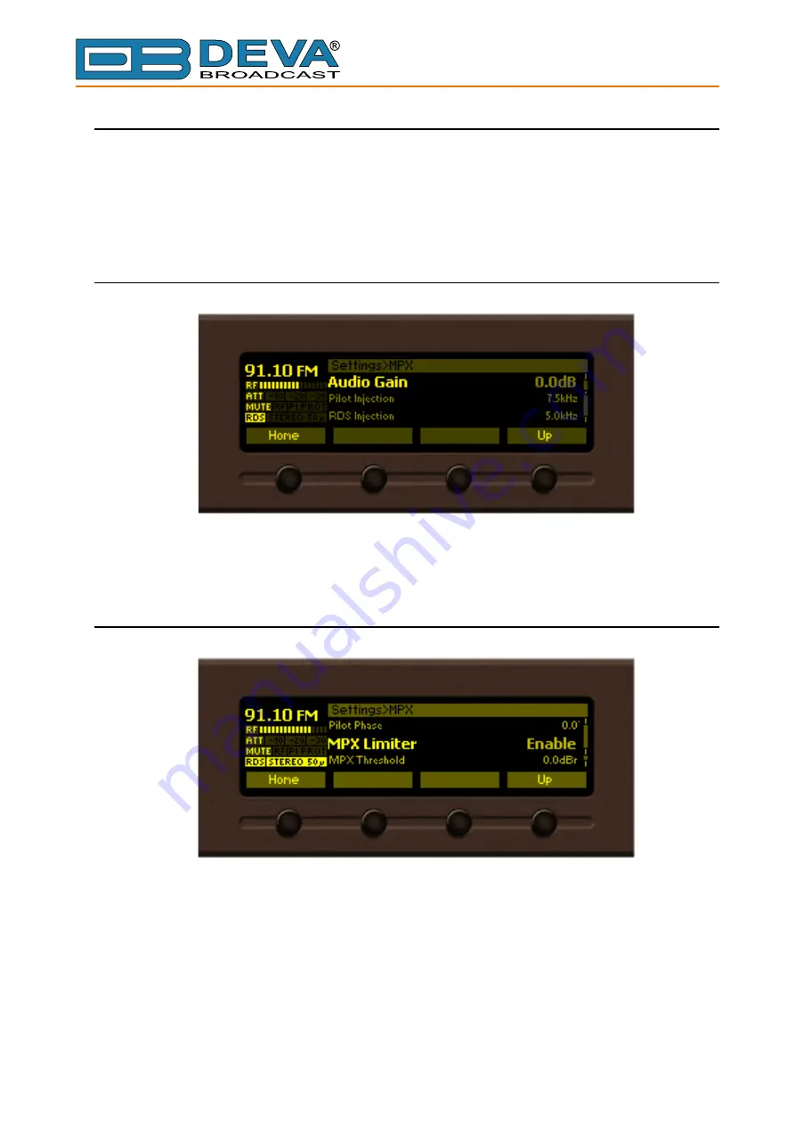 DEVA Broadcast DB7001 Maintenance And Operation Instruction Manual Download Page 45