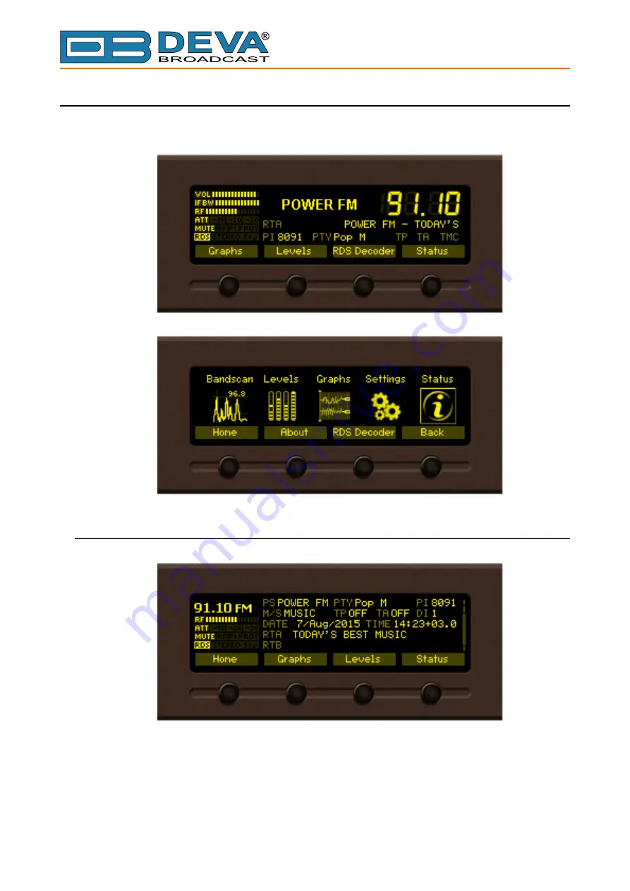 DEVA Broadcast DB7001 Maintenance And Operation Instruction Manual Download Page 55