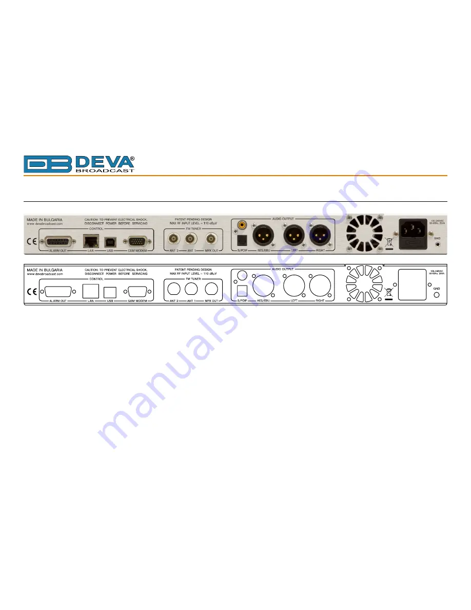 DEVA Broadcast DB7007 Maintenance And Operation Instruction Manual Download Page 15