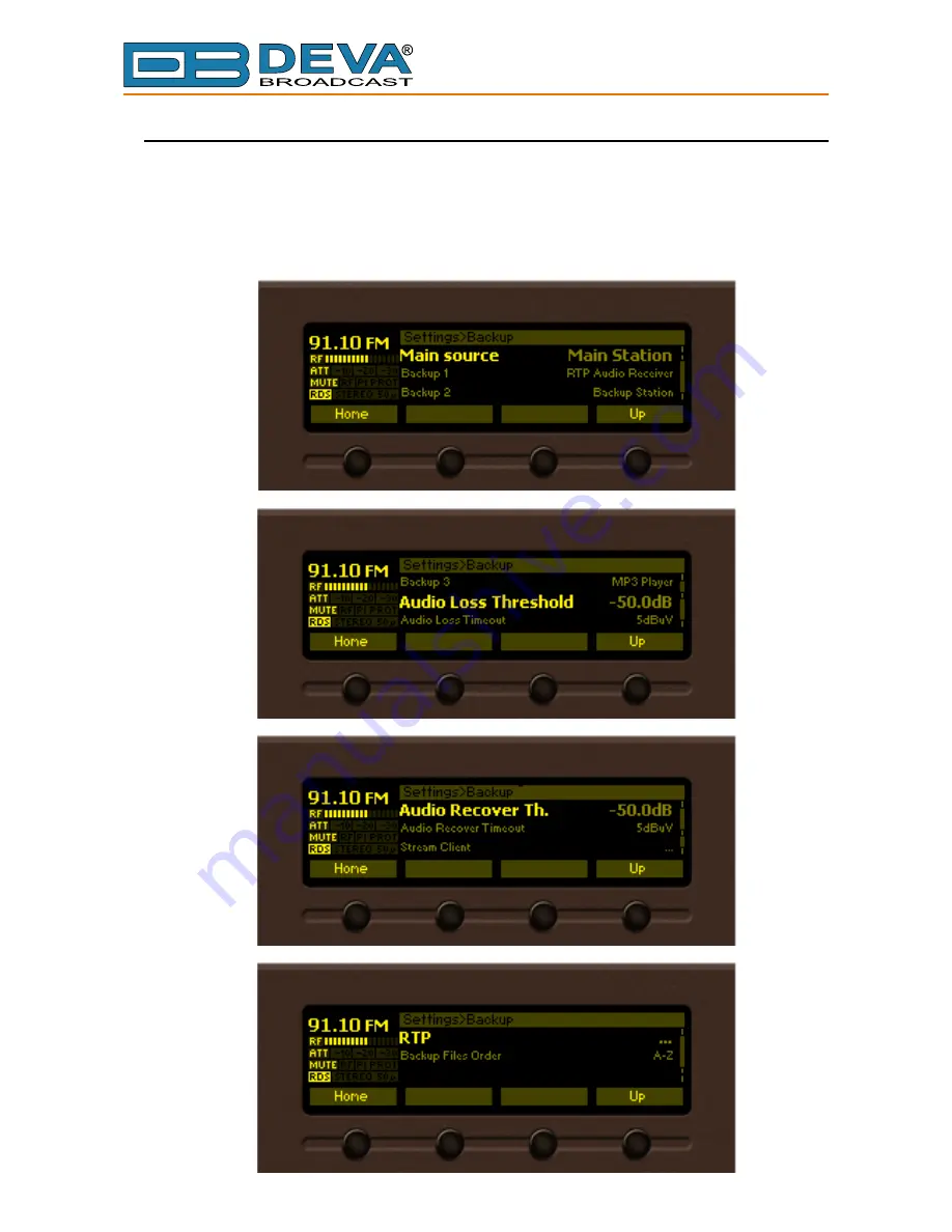 DEVA Broadcast DB7007 Maintenance And Operation Instruction Manual Download Page 47