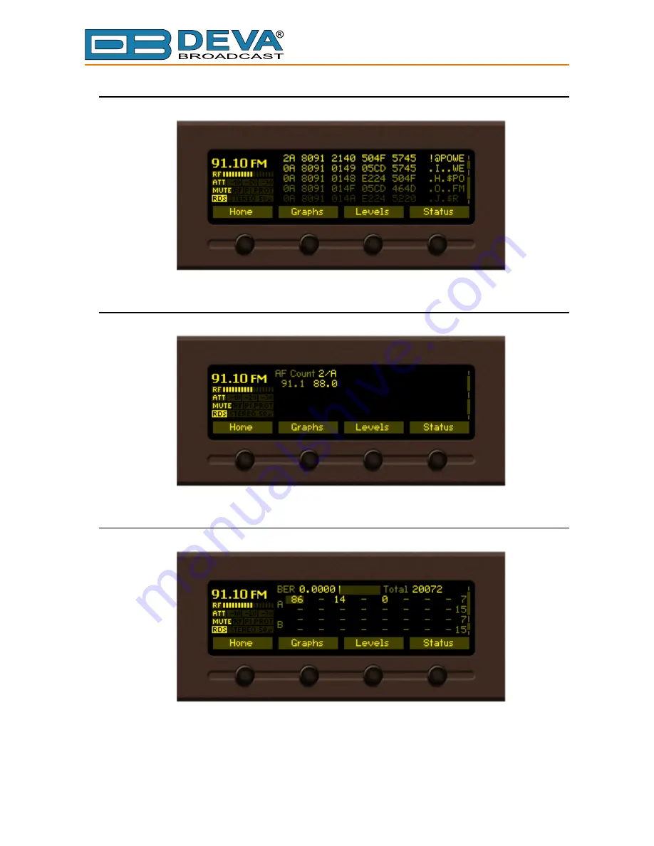 DEVA Broadcast DB7007 Скачать руководство пользователя страница 61