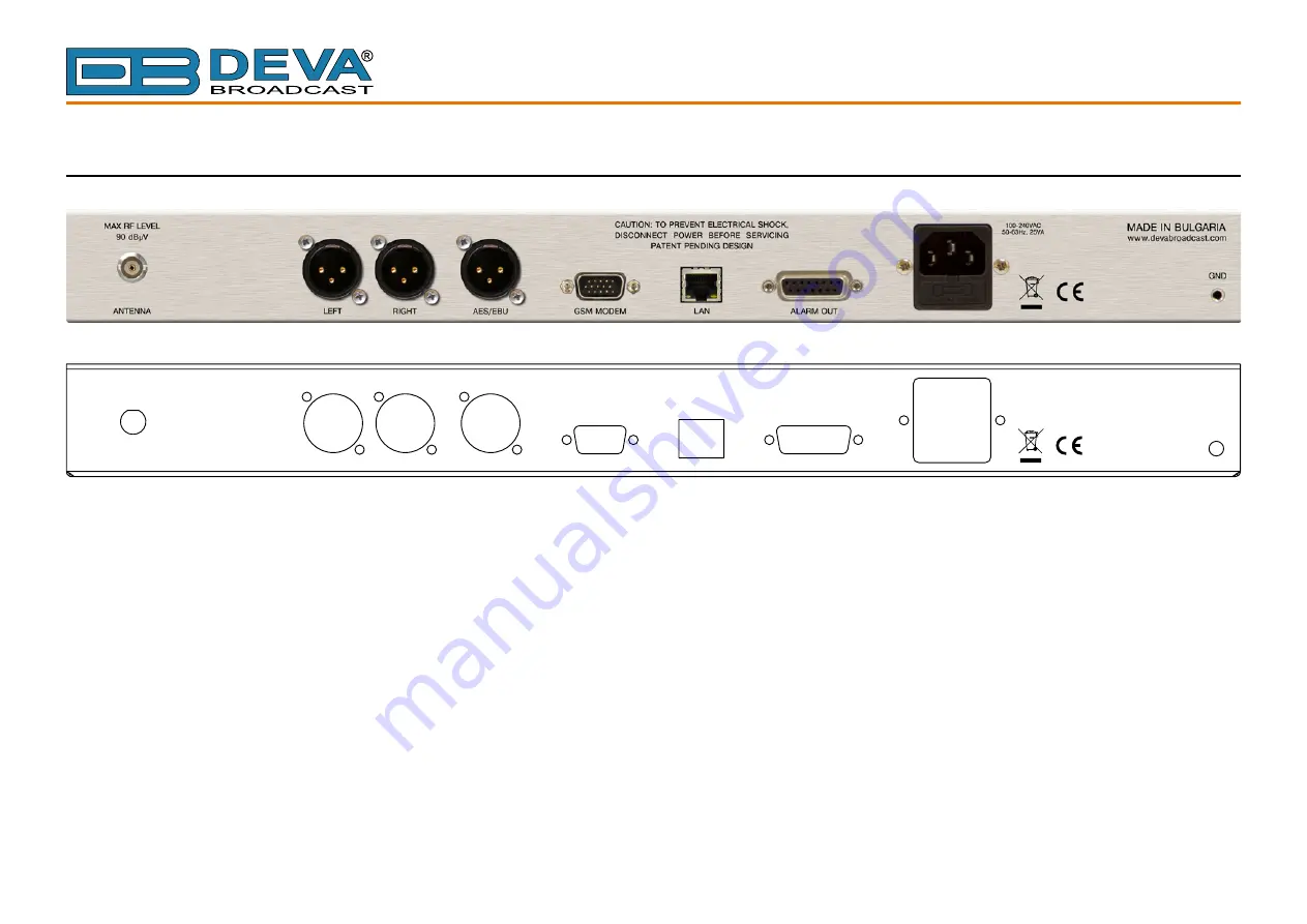 DEVA Broadcast DB7012 Maintenance And Operation Instruction Manual Download Page 13