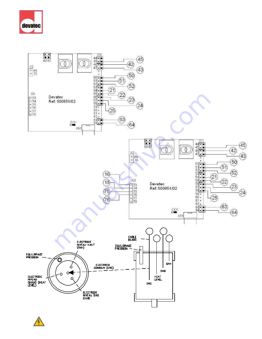 Devatec ELECTROVAP RTH Скачать руководство пользователя страница 48