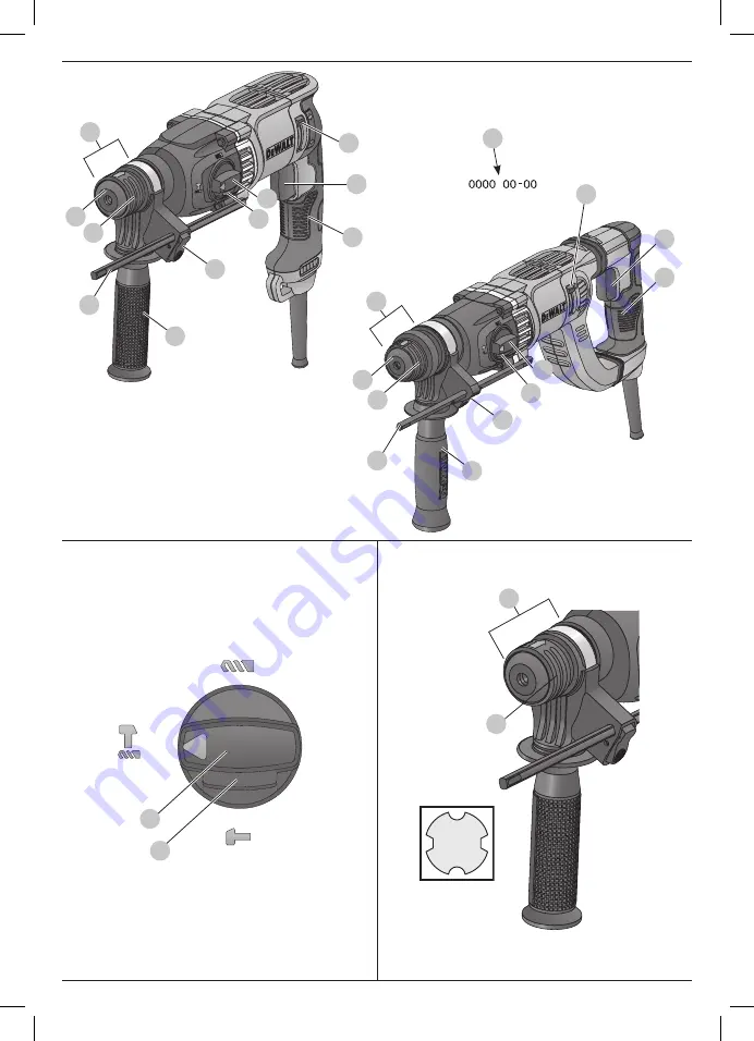 DeWalt D25032 Скачать руководство пользователя страница 3