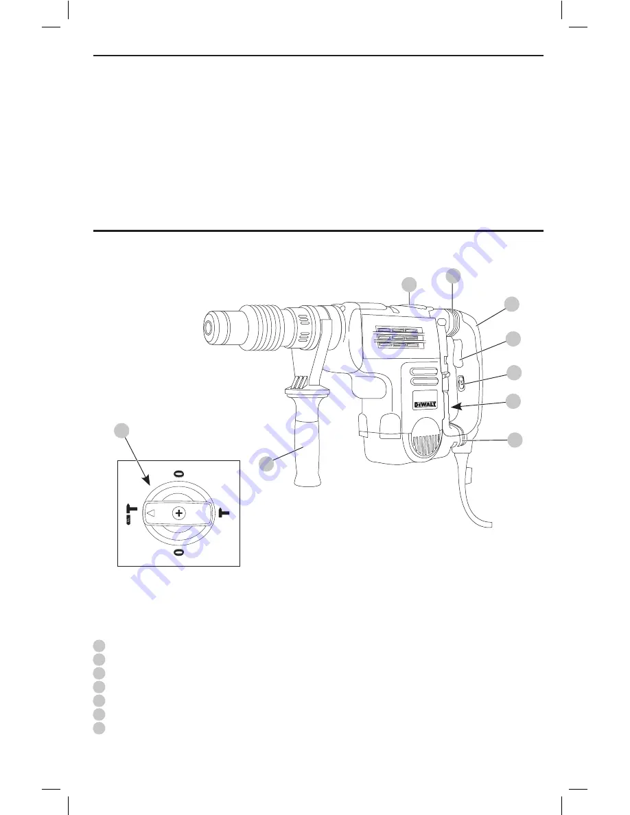 DeWalt D25501-AR Скачать руководство пользователя страница 3