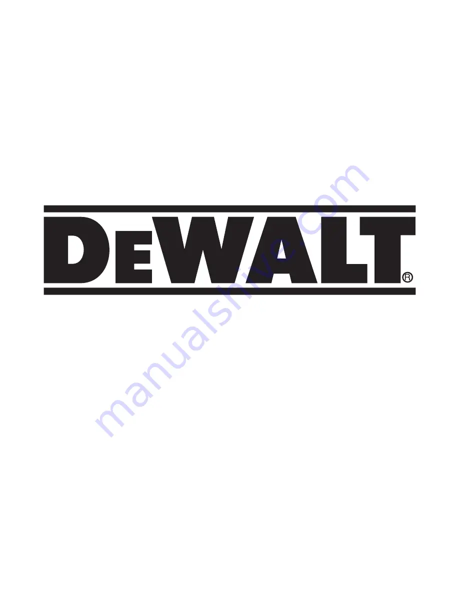 DeWalt D28108-XE Instruction Manual Download Page 1