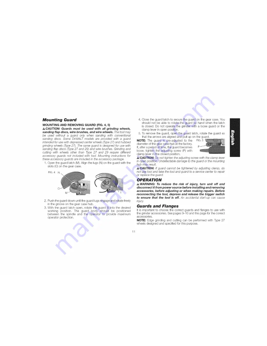 DeWalt D28112 Instruction Manual Download Page 12