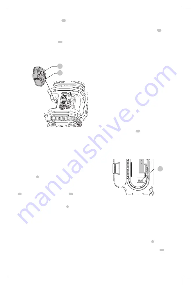 DeWalt DCC020IB Instruction Manual Download Page 35