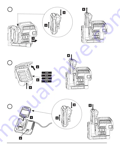 DeWalt DCE0825G Manual Download Page 3