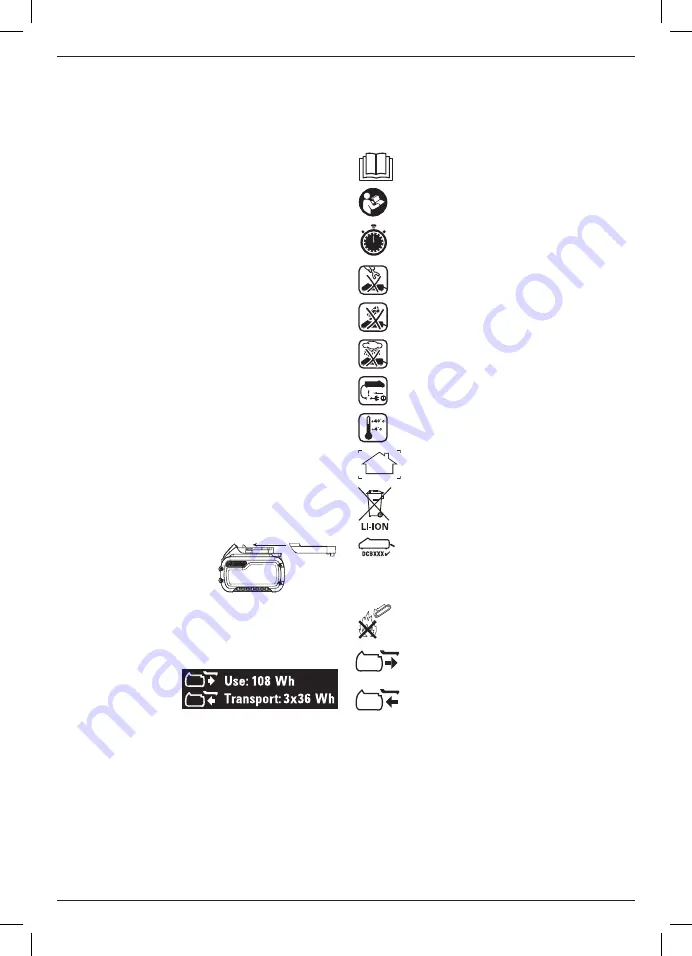 DeWalt DCE530 Instructions Manual Download Page 100