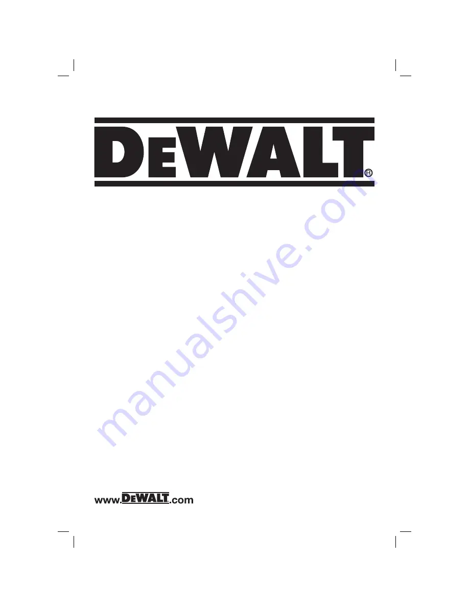 DeWalt DCF680 Manual Download Page 1