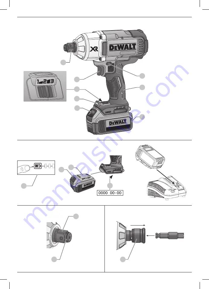 DeWalt DCF897 Скачать руководство пользователя страница 3