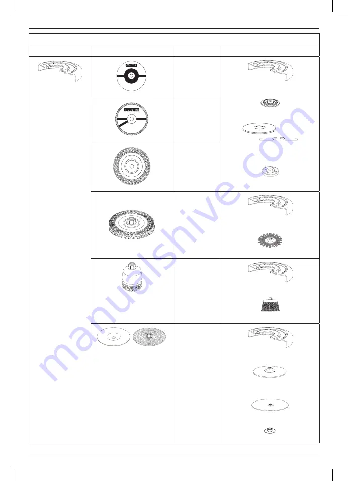 DeWalt DCG405F Manual Download Page 38