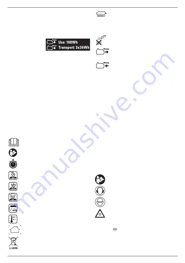 DeWalt DCG414 Original Instructions Manual Download Page 102