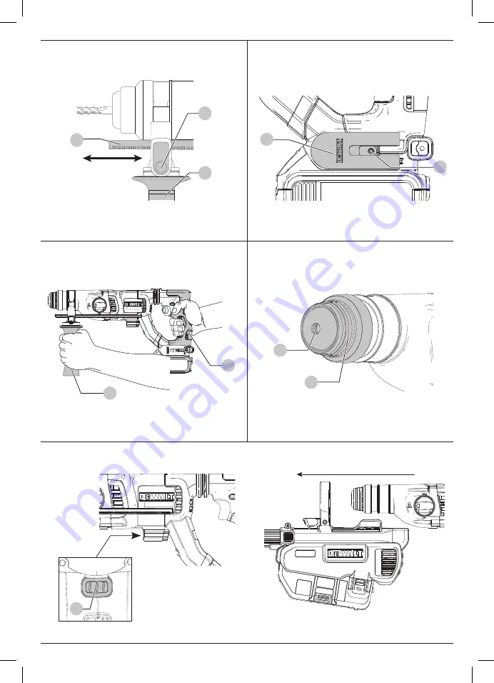 DeWalt DCH263 Скачать руководство пользователя страница 4