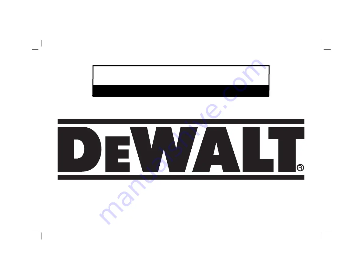 DeWalt DCK240C2 Instruction Manual Download Page 8