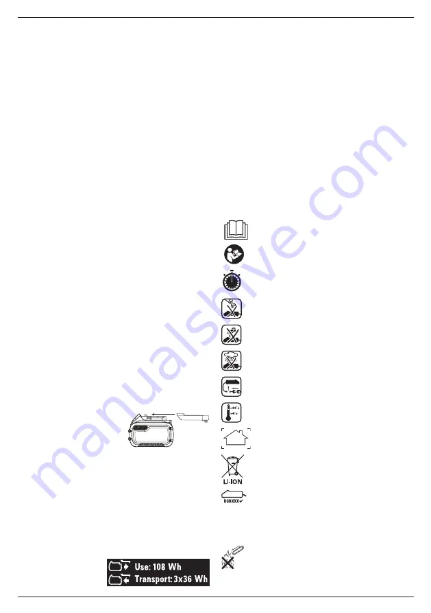 DeWalt DCM575 Original Instructions Manual Download Page 207