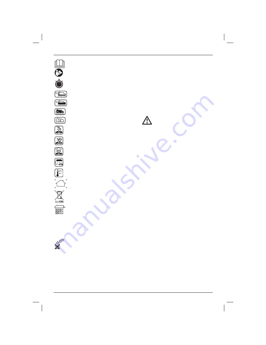 DeWalt DCS371 Original Instructions Manual Download Page 163