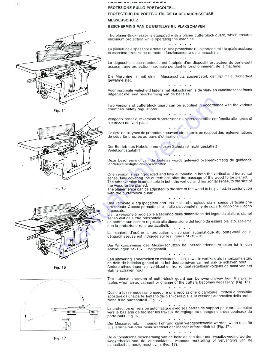 DeWalt DW 1150 Operation, Adjustmants, Maintenance, Spare Parts Download Page 14