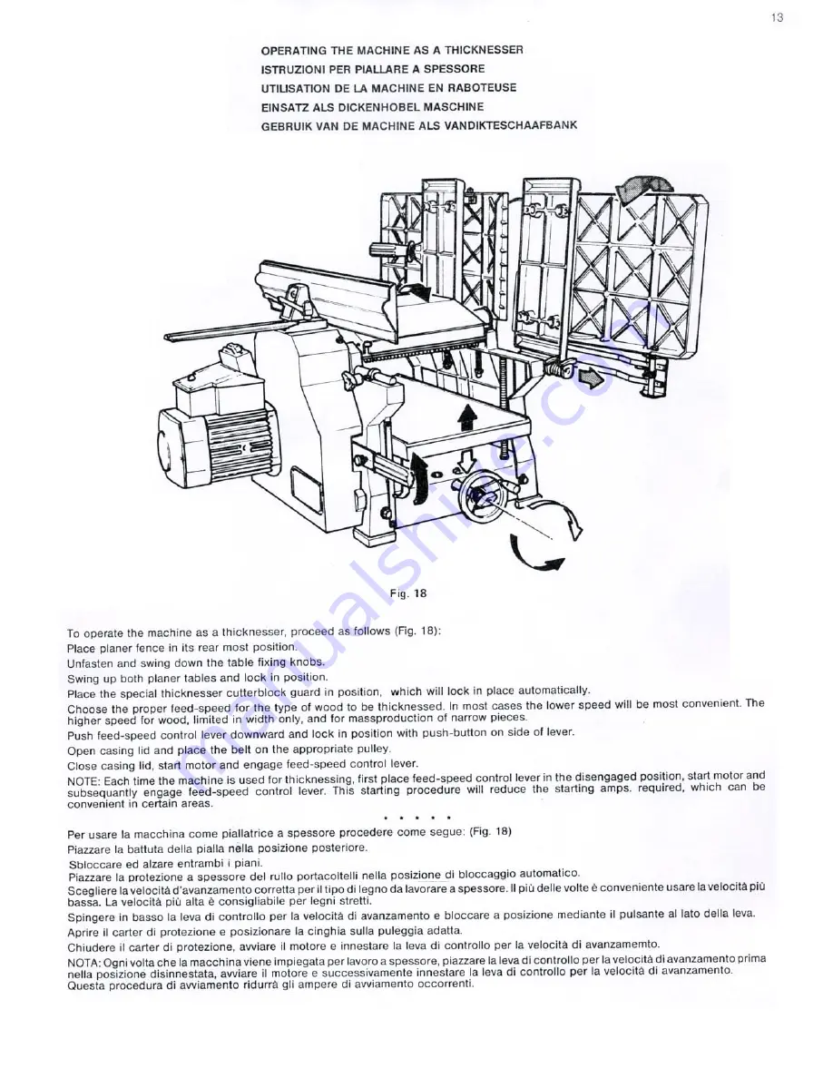 DeWalt DW 1150 Operation, Adjustmants, Maintenance, Spare Parts Download Page 15