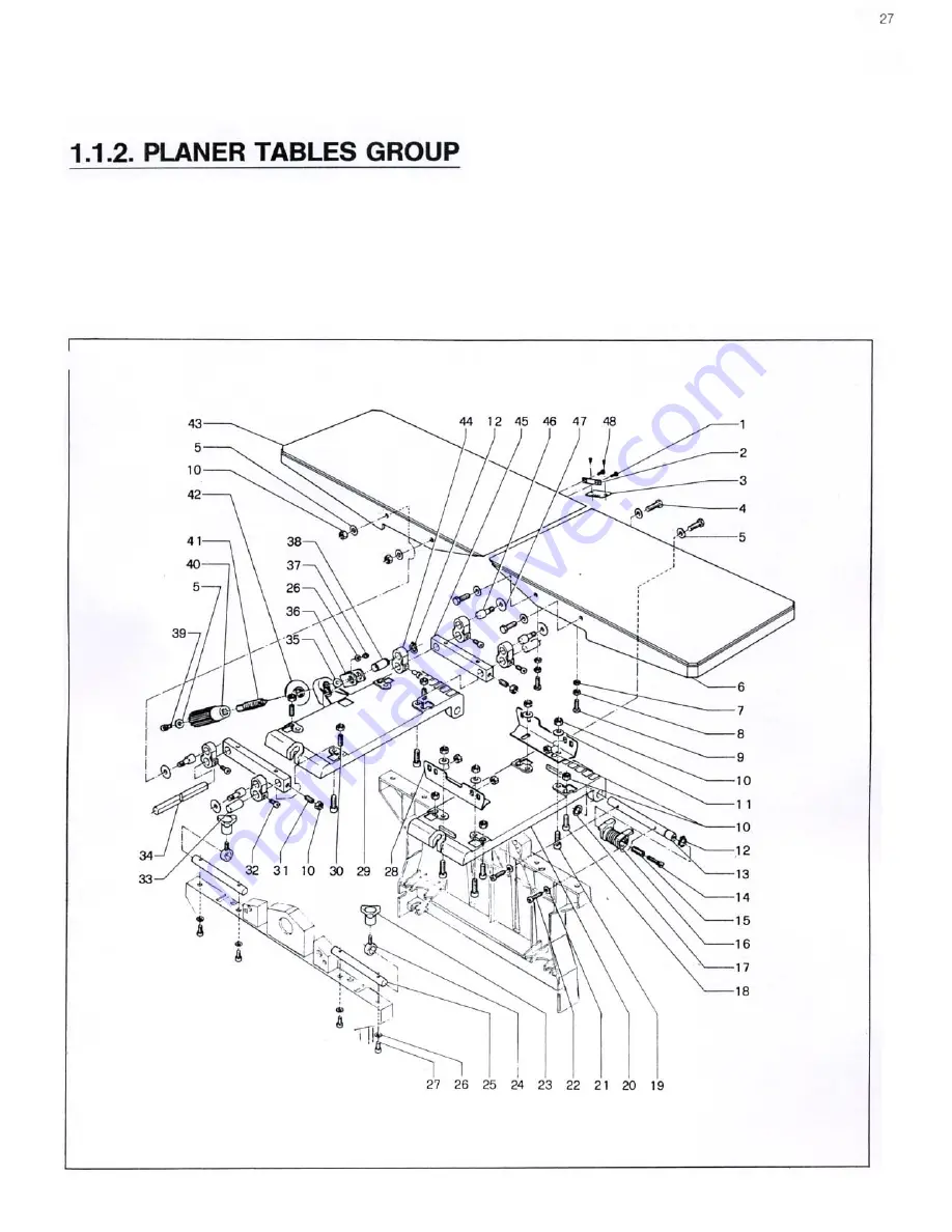 DeWalt DW 1150 Operation, Adjustmants, Maintenance, Spare Parts Download Page 29