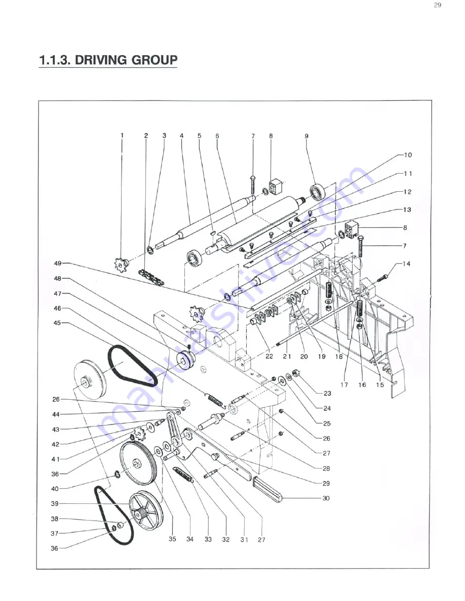 DeWalt DW 1150 Operation, Adjustmants, Maintenance, Spare Parts Download Page 31