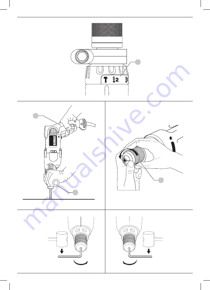 DeWalt DWD522 Original Instructions Manual Download Page 4