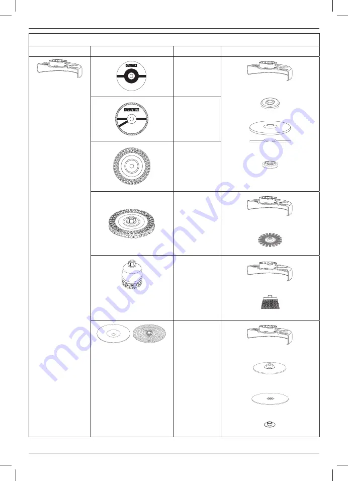 DeWalt DWE4377 Original Instructions Manual Download Page 173