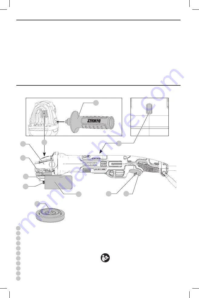 DeWalt DWE43840CN Instruction Manual Download Page 16