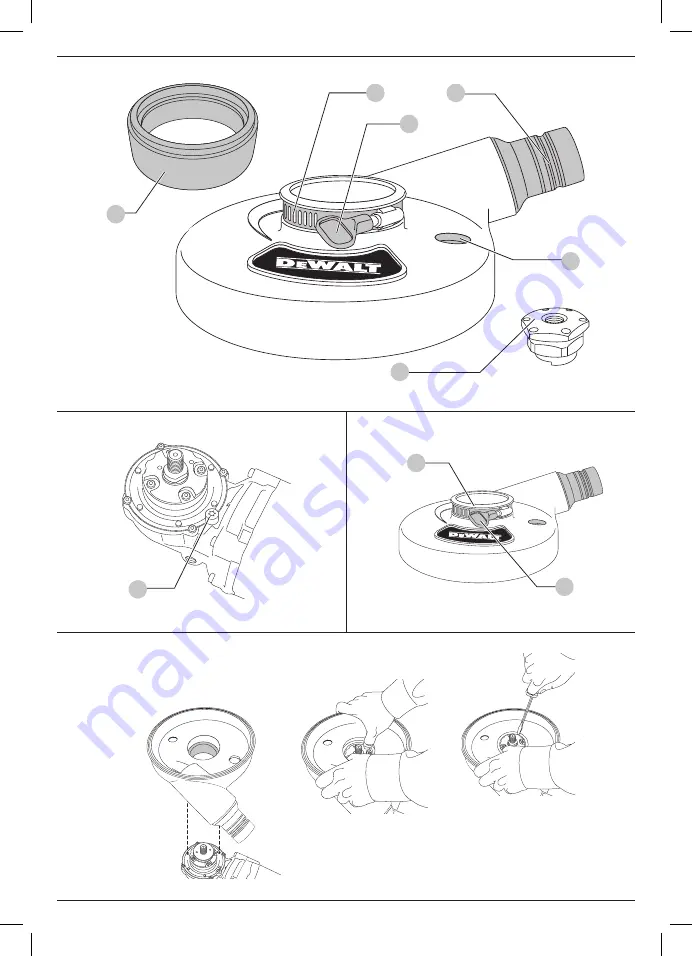 DeWalt DWE46172 Original Instructions Manual Download Page 3