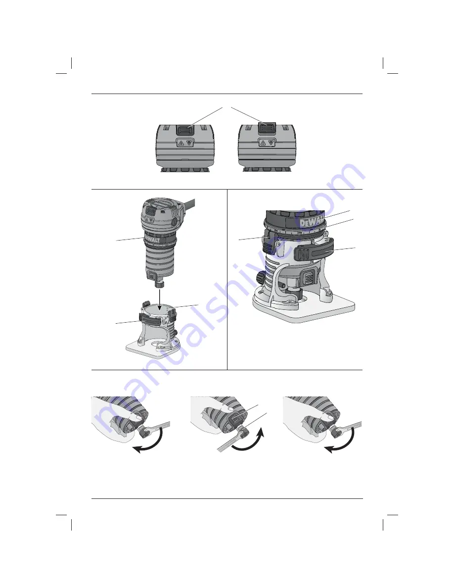 DeWalt DWE6005 Series Original Instructions Manual Download Page 4