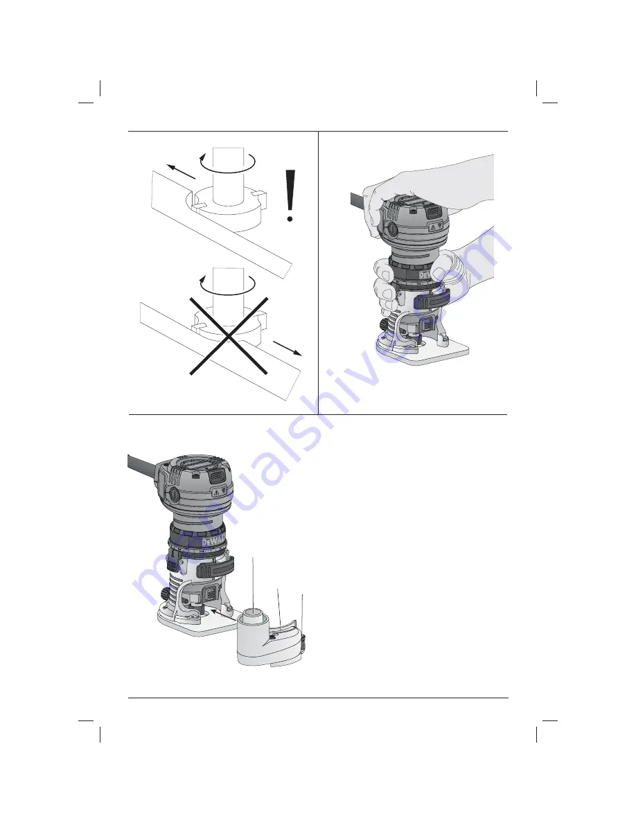 DeWalt DWE6005 Series Original Instructions Manual Download Page 5