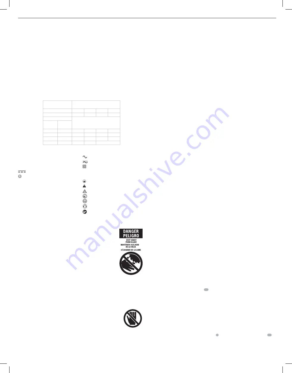 DeWalt DWS716 Instruction Manual Download Page 19