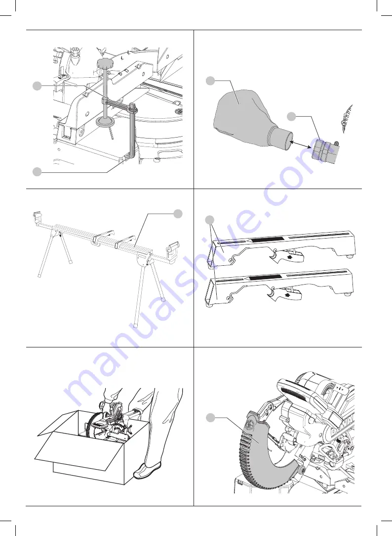 DeWalt DWS727 Original Instructions Manual Download Page 4