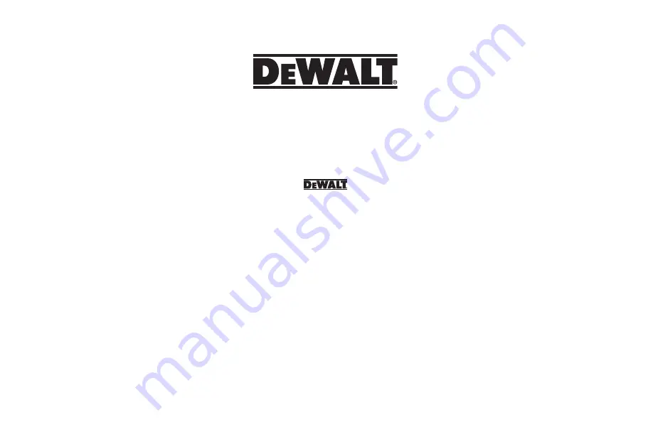 DeWalt DXCMH9919910 Скачать руководство пользователя страница 92