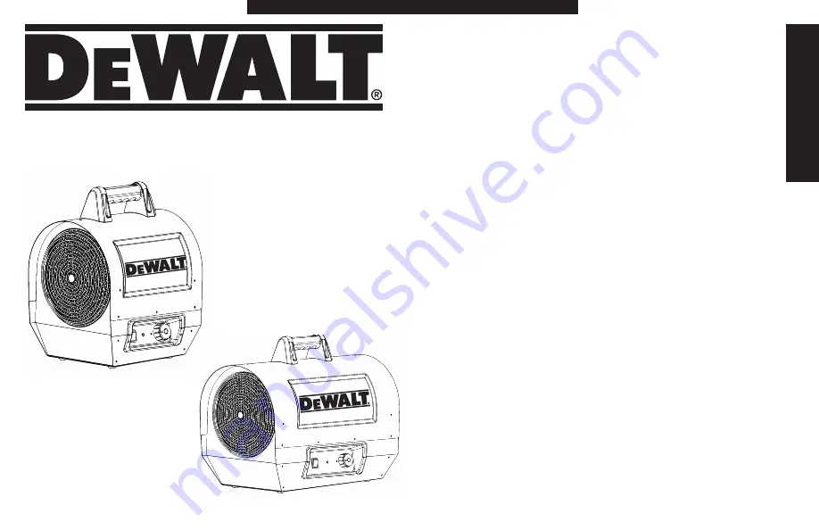 DeWalt DXH1000 Instruction Manual Download Page 11