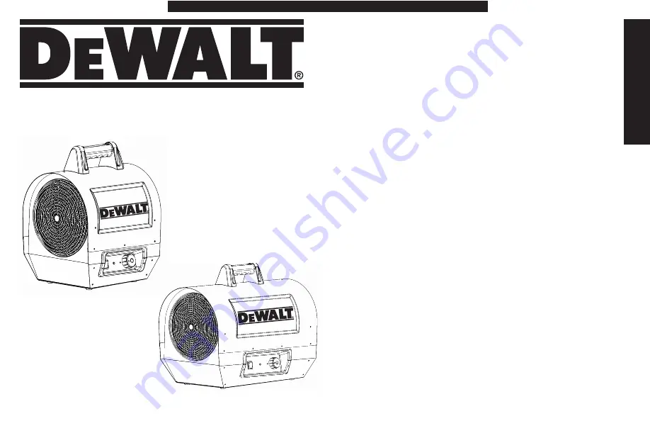 DeWalt DXH1000 Instruction Manual Download Page 36