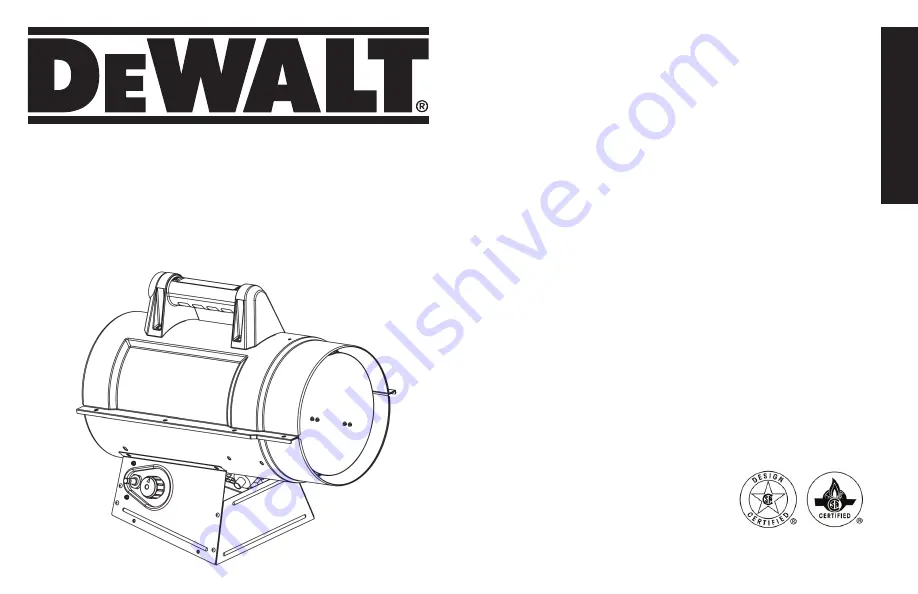 DeWalt DXH65FAV Скачать руководство пользователя страница 13