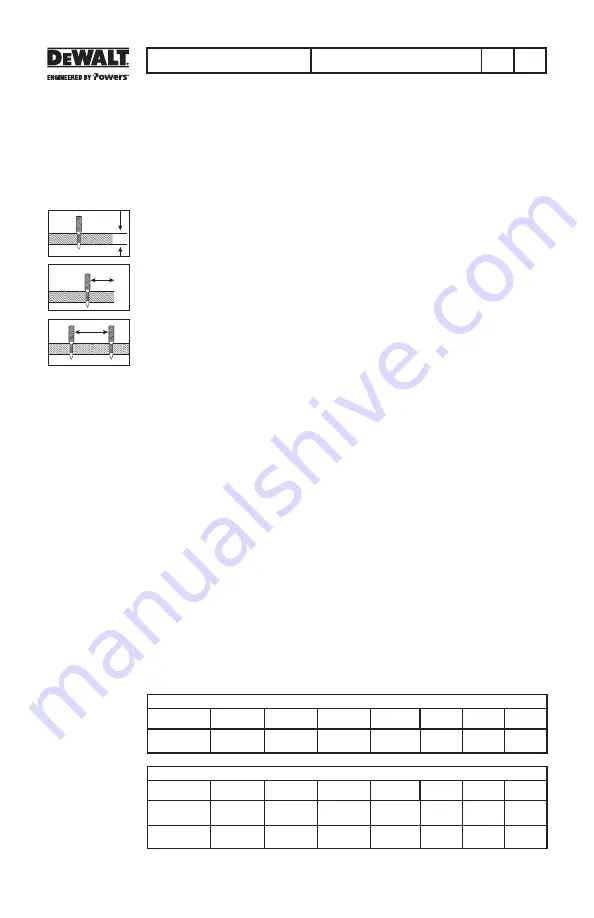 DeWalt P3600 Operating Instructions Manual Download Page 38