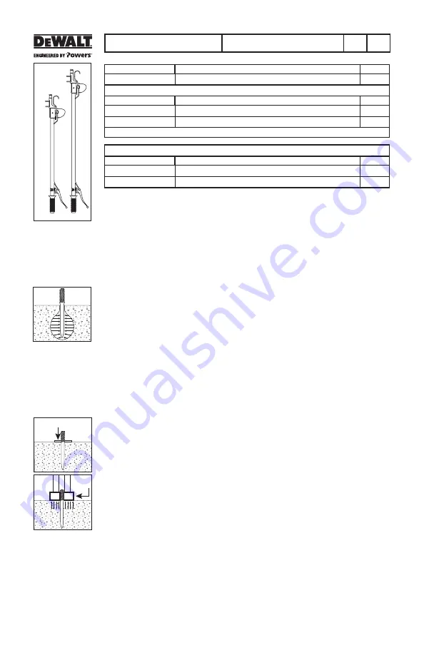 DeWalt Patmi P3500 Operating Instructions Manual Download Page 3