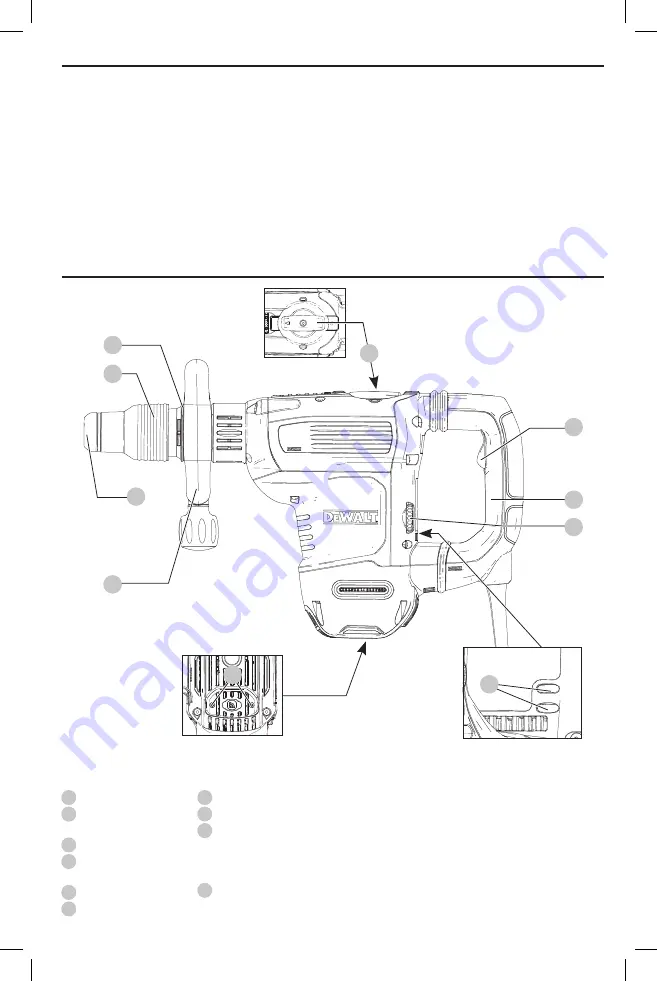 DeWalt SDS MAX D25832 Скачать руководство пользователя страница 3