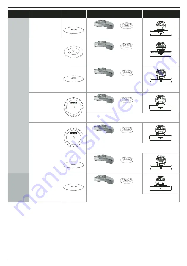 DeWalt XR DCG440 Original Instructions Manual Download Page 44