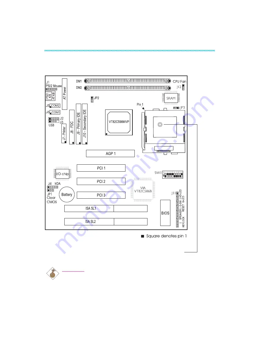 DFI P5BV3+/e User Manual Download Page 10