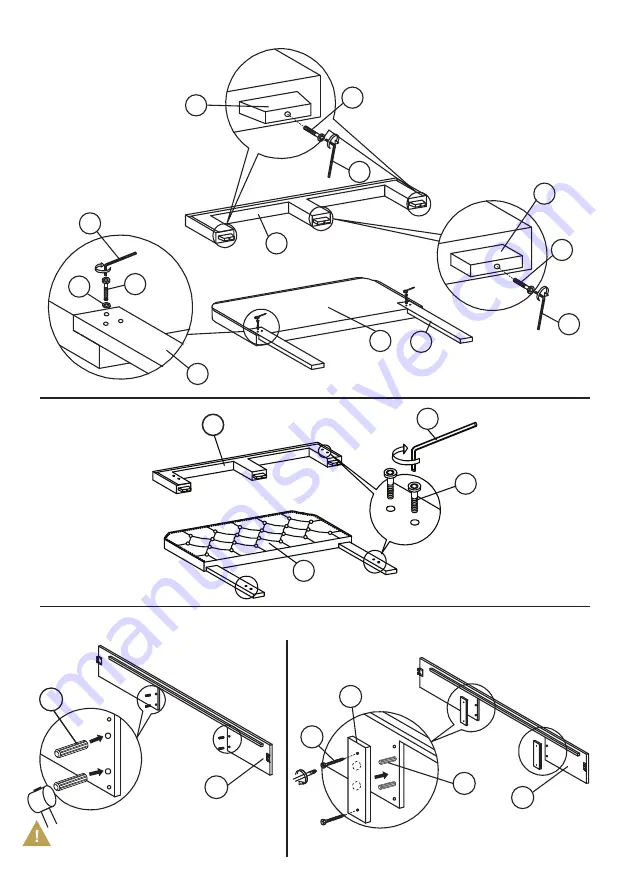 dg casa 12350-F Assembly Instruction Manual Download Page 6