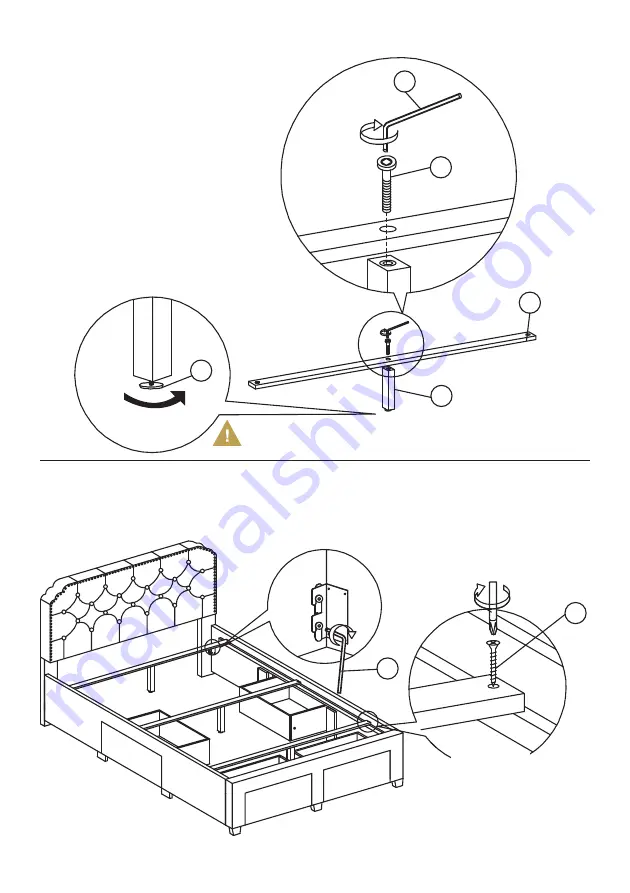 dg casa 12350-F Assembly Instruction Manual Download Page 8