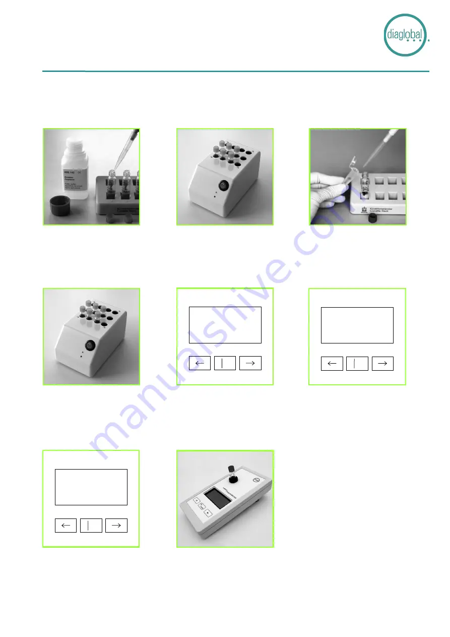 Diaglobal DP 310 Operating Manual Download Page 28