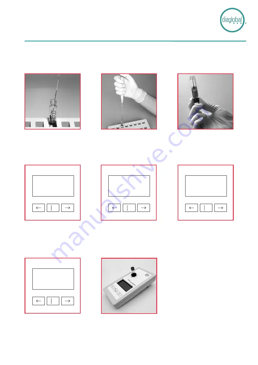 Diaglobal Duo Photometer plus DP 210 Operating Manual Download Page 20