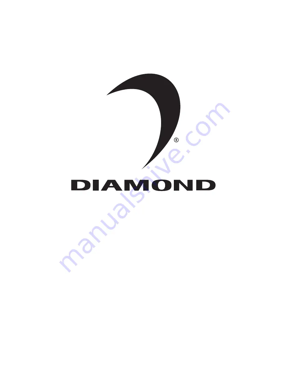 Diamond D1000.1 Installation Manual Download Page 1