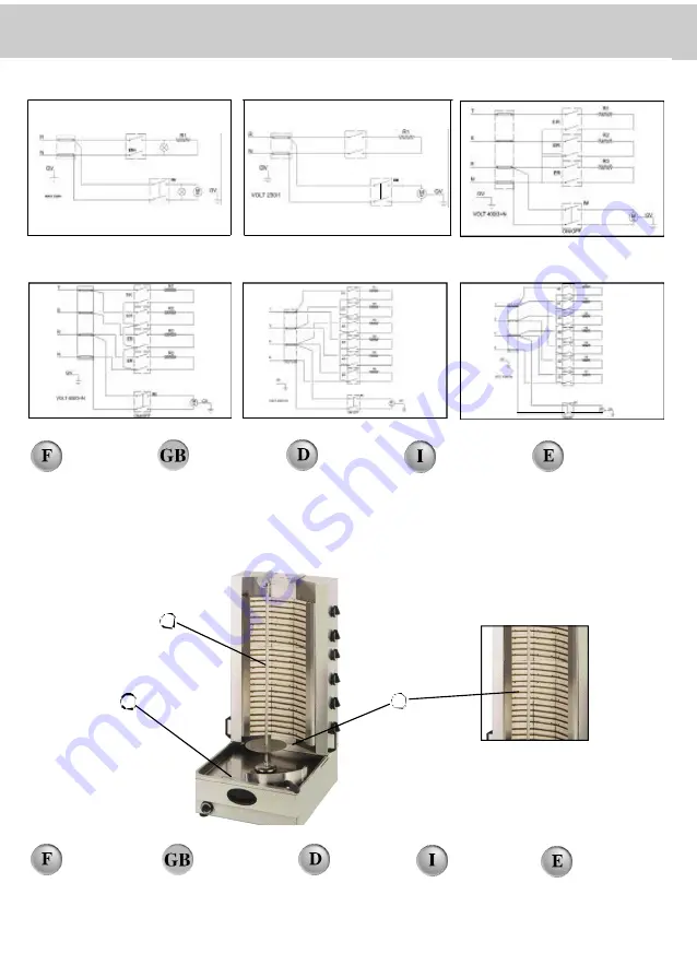 Diamond GY60E Instructions For Assembly, Use And Maintenance Download Page 5