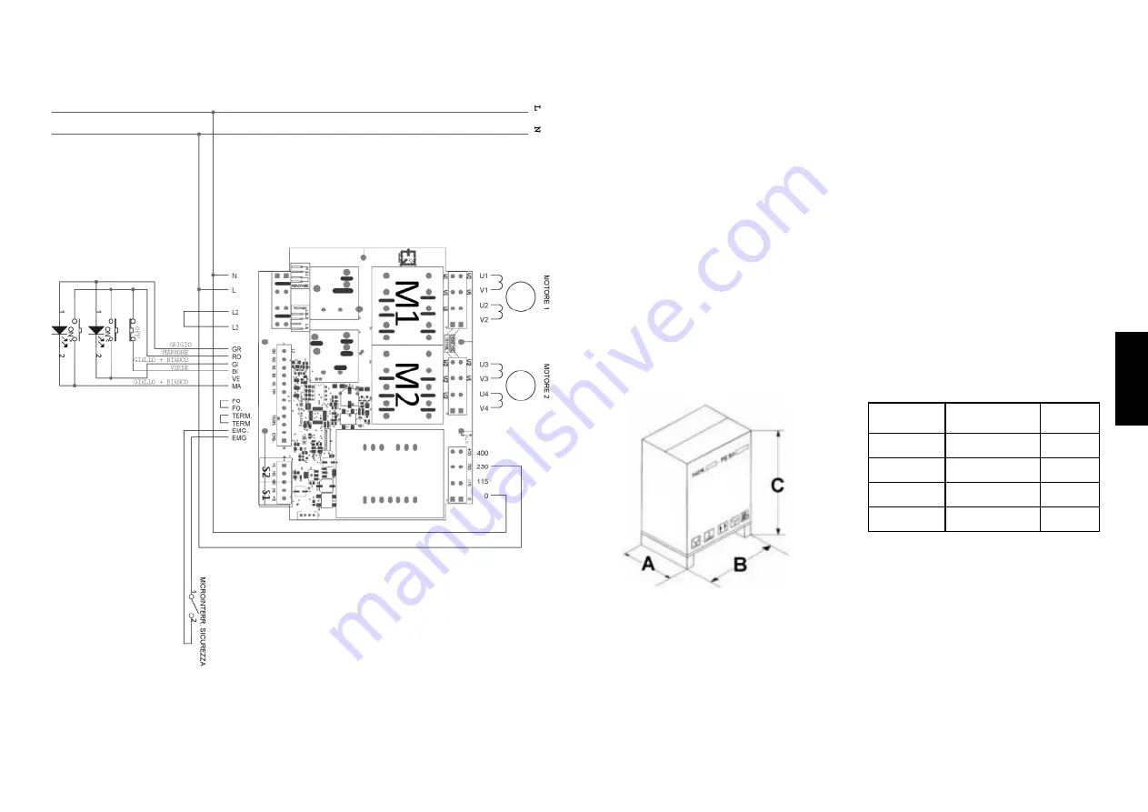 Diamond MCR-120P/N Use And Maintenance Manual Download Page 9